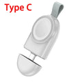 Mini Magnetic Wireless Charger Dock for Apple Watch Series 8 7 6/5/4/SE/3/2 Portable Wireless Charging Cable Charger for Iwatch