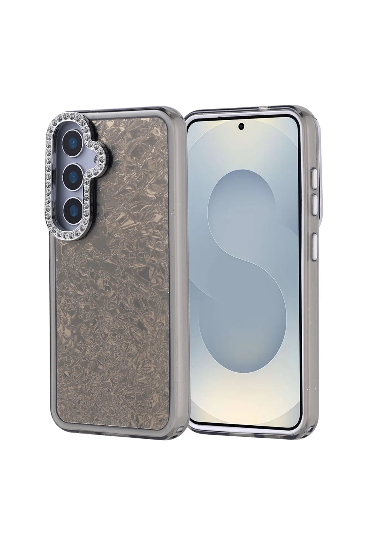 Samsung Galaxy S24 Case Door Diamond Stone Pattern Cover